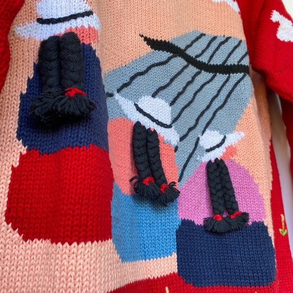 NEW 90’s Vintage Peruvian 3D Sweater - Picture 2 of 4